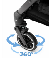 Premium Hondenbuggy Zwart &ndash; Opvouwbare Huisdierenwagen met Luxe Design