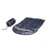 Dogs&amp;Co Slaapzak voor de hond Grijs met  print