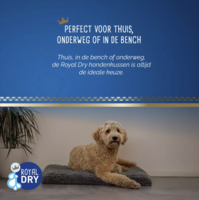 Royal Dry Kussen Voor Honden M (76 x 53 cm)