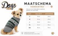 Hondentrui Gebreid Grijs &amp; Groen &ndash; Warme Honden Trui