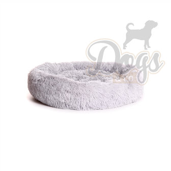 Fluffy Donut 80 cm  Lichtgrijs