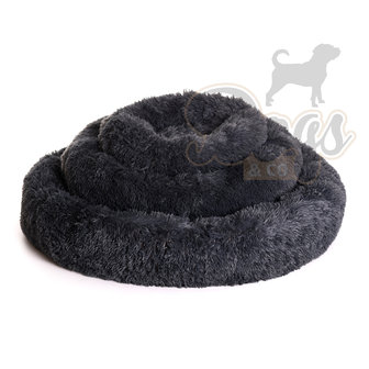 Fluffy Donut 100cm Antracite