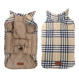 Hondenjas Burberry design Beige 