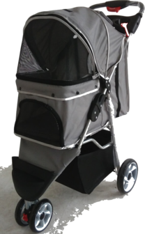 Dogs&Co Hondenbuggy Grijs