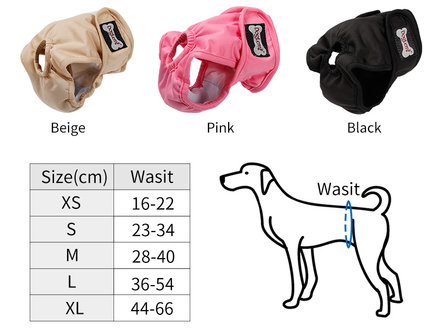 Loopsheidbroekje Roze Dogs&Co