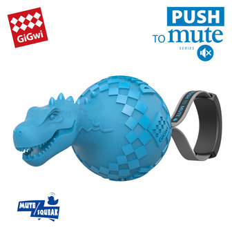 Gigwi Dinoball Push To Mute - T-Rex