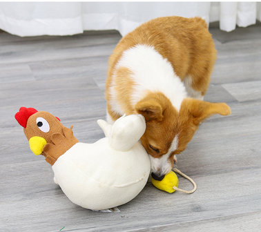 Dogs&Co Snuffelknuffel  Kip met eieren - Denkspel voor de hond - Chicken