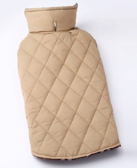 Hondenjas "Burberry design"  english style Bruin