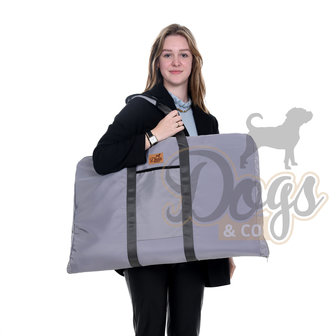 Draagbaar Hondenmatras Grijs 100x75cm