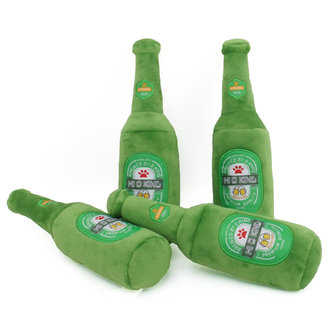 Hondenspeelgoed Flesje Bier 25cm