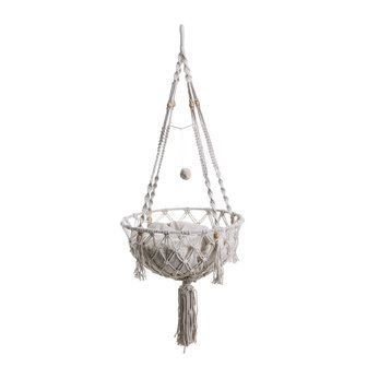 Cats&Co Hangmand macrame ECRU kussen 