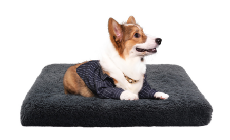 Dogs&Co Fluffy hondenbed Antra