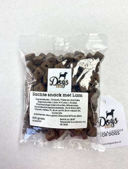 Zachte Snack met Lam 500gram