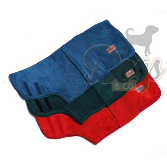 Dogs&Co Honden Badjas Groen  