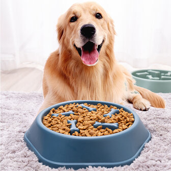 Dogs&Co Antischrokbak groen 20cm