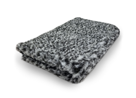 Topmast Vetbed - Panter Grijst Anti-Slip - 100x75 cm