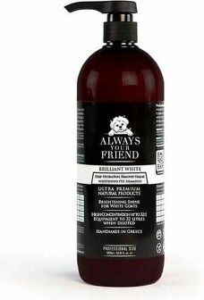 schakelaar Voorverkoop Immuniteit Always your Friend - Hondenshampoo voor een stralende WITTE vacht - ZEER  ZUINIG - 250 ml - Dogs & Co