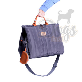 Dogs&amp;Co Luxe Honden Draagtas Antraciet