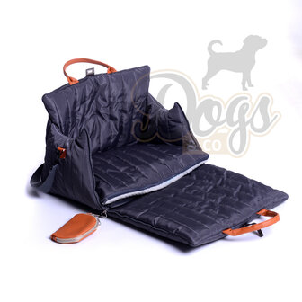 Dogs&amp;Co Luxe Honden Draagtas Antraciet