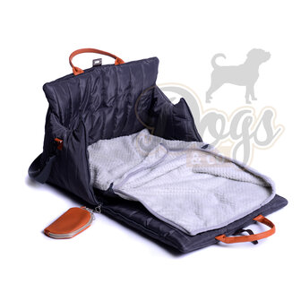 Dogs&amp;Co Luxe Honden Draagtas Antraciet