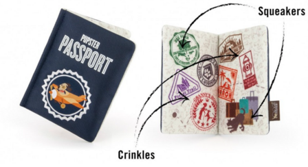 Play globetrotter Paspoort -  Hondenspeelgoed