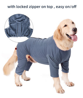 Recovery suit voor de hond - Operatie jumpsuit