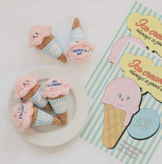 Honden Speelgoed Icecream Roze - Snuffel speelgoed