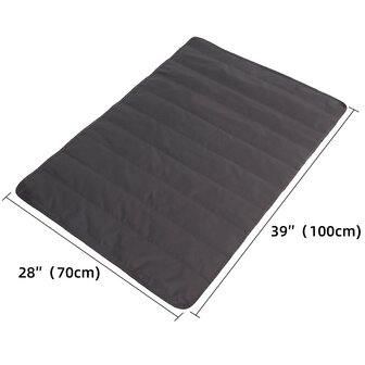  Honden reisdeken Grijs 100x70 CM Waterproof