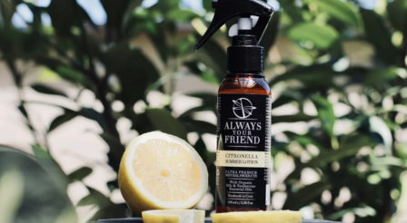 Always Your Friend - Citronella Huidbeschermende Lotion - Spray Tegen Vlooien, Teken, Enz.- 100ML