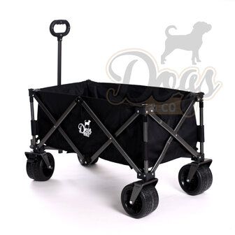 Dogs&Co Bolderkar zwart