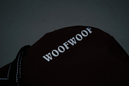 Honden Regenjas inclusief tuigje WoofWoof Rood