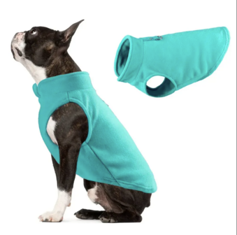 Fleece Hondentrui Turquoise