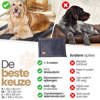 Dogs&amp;Co&reg; Premium Velvet Benchmat