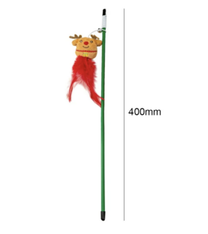 Christmas Cat Teaser Toy &ndash; Kerstspeeltje voor katten - Kerstboom