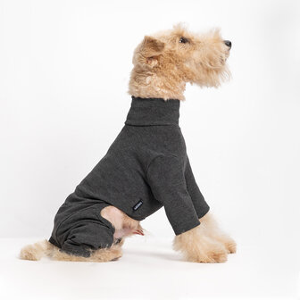 Dogs&amp;Co&reg; Comfort Jumpsuit voor Honden  Antraciet