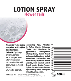 Dogs&amp;Co Lotion spray Flower tails 100ml