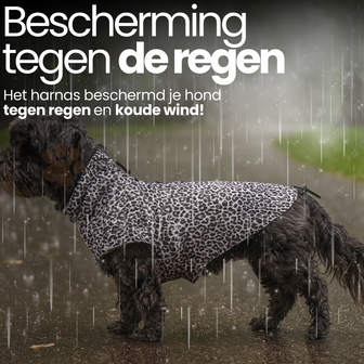 Dogs&amp;Co&reg; Regenjas Leopard 