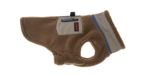 Honden Teddy winterjas bruin 