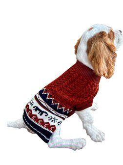 Hondentrui Noors voor kleine honden Bruin