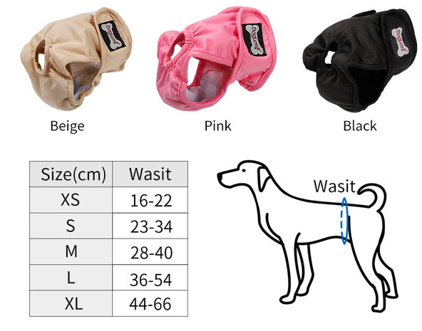 Loopsheidbroekje Roze Dogs&Co