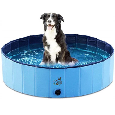 Hondenzwembad blauw 120x30 Dogs&Co