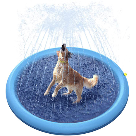 Dogs&Co Watersproeier 150cm- Speelmat - Sproeimat voor honden 