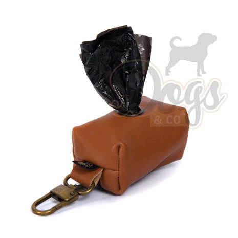 Dogs&Co Honden poepzakjeshouder Bruin