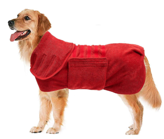 Dogs&Co Honden Badjas Rood