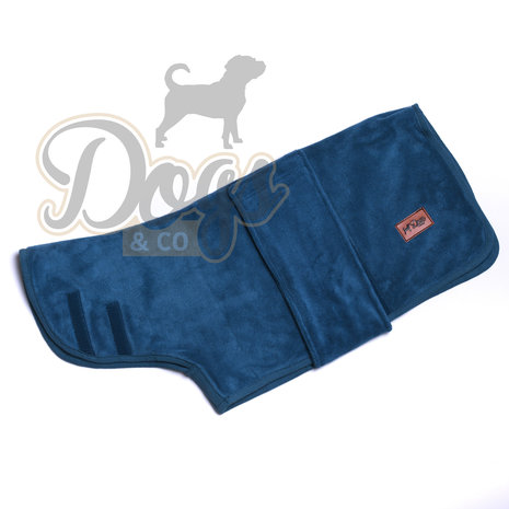 Dogs&Co Honden Badjas Blauw
