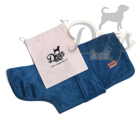 Dogs&Co Honden Badjas Blauw