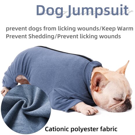 Recovery suit voor de hond - Operatie jumpsuit