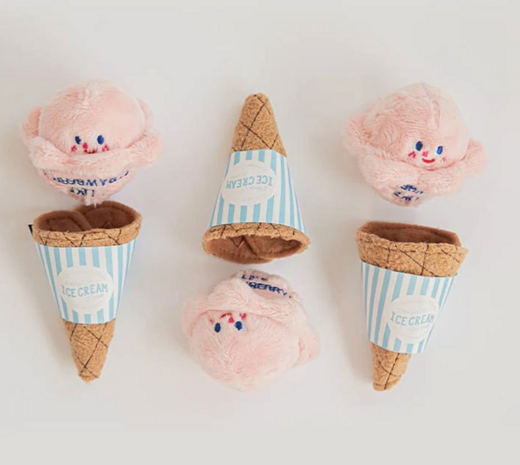 Honden Speelgoed Icecream Roze - Snuffel speelgoed