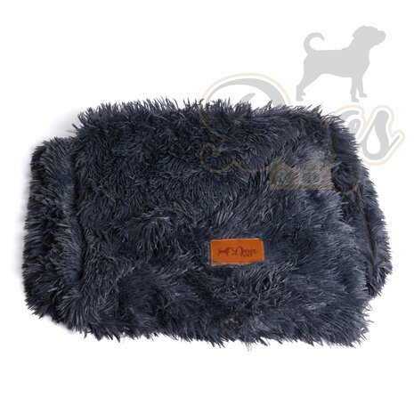 Dogs&Co Fluffy Hondendeken 100x75 cm Antraciet