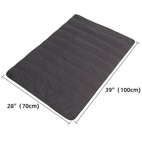  Honden reisdeken Grijs 100x70 CM Waterproof